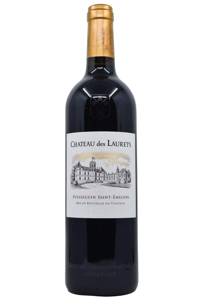 Bottle of Chateau des Laurets Puisseguin Saint-Emilion 2016-Red Wine-Flatiron SF