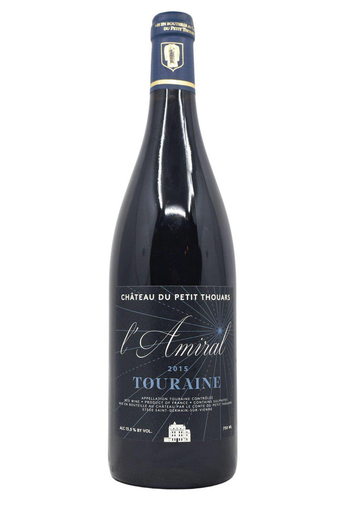 Bottle of Chateau du Petit Thouars Touraine Rouge l'Amiral 2015-Red Wine-Flatiron SF