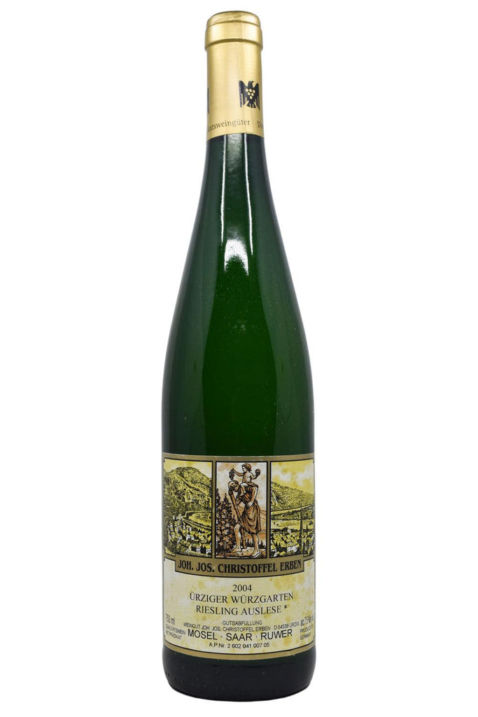 Bottle of Christoffel Erben Urziger Wurzgarten Riesling Auslese * #07 2004-White Wine-Flatiron SF