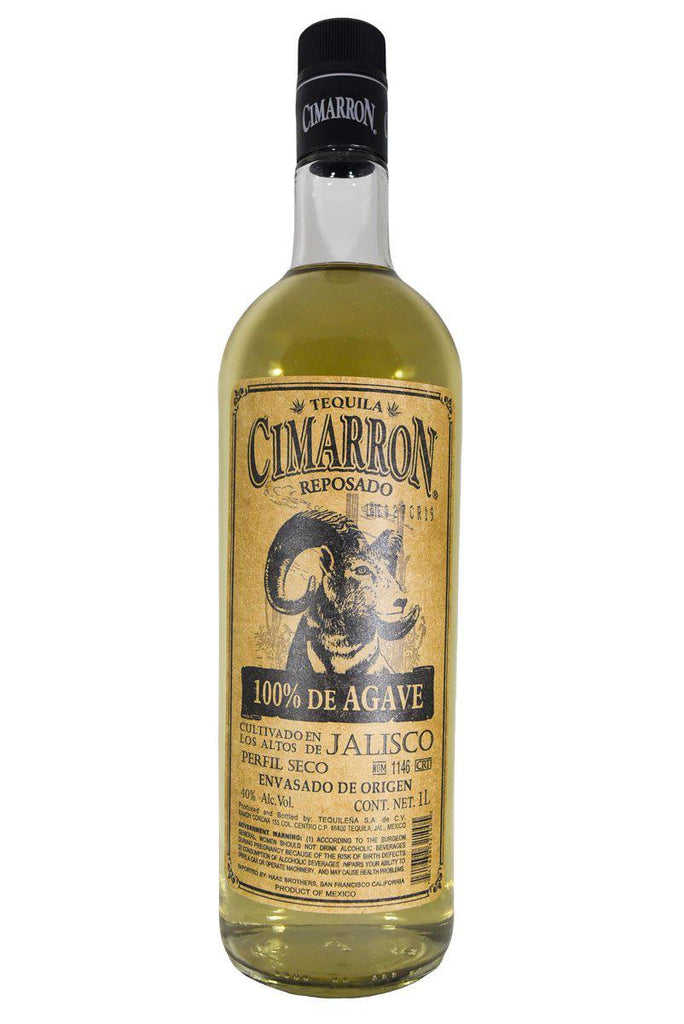 Bottle of Cimarron Tequila Reposado (1L)-Spirits-Flatiron SF