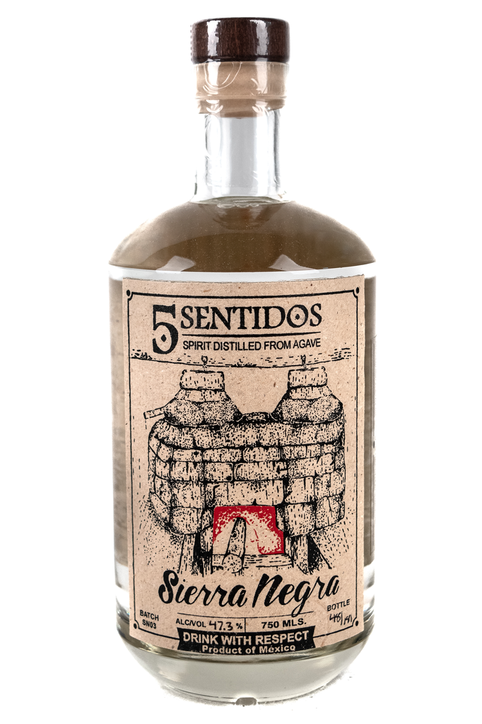 Bottle of Cinco Sentidos Sierra Negra-Spirits-Flatiron SF