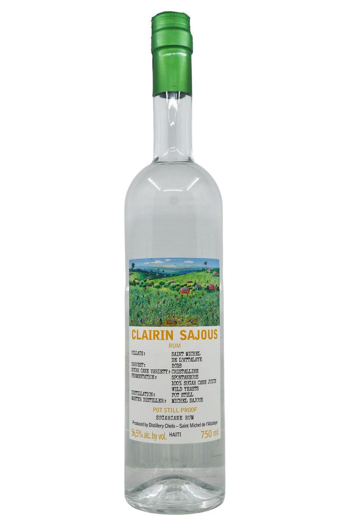 Bottle of Clairin Sajous Distillery Chelo Haitian Rum-Spirits-Flatiron SF