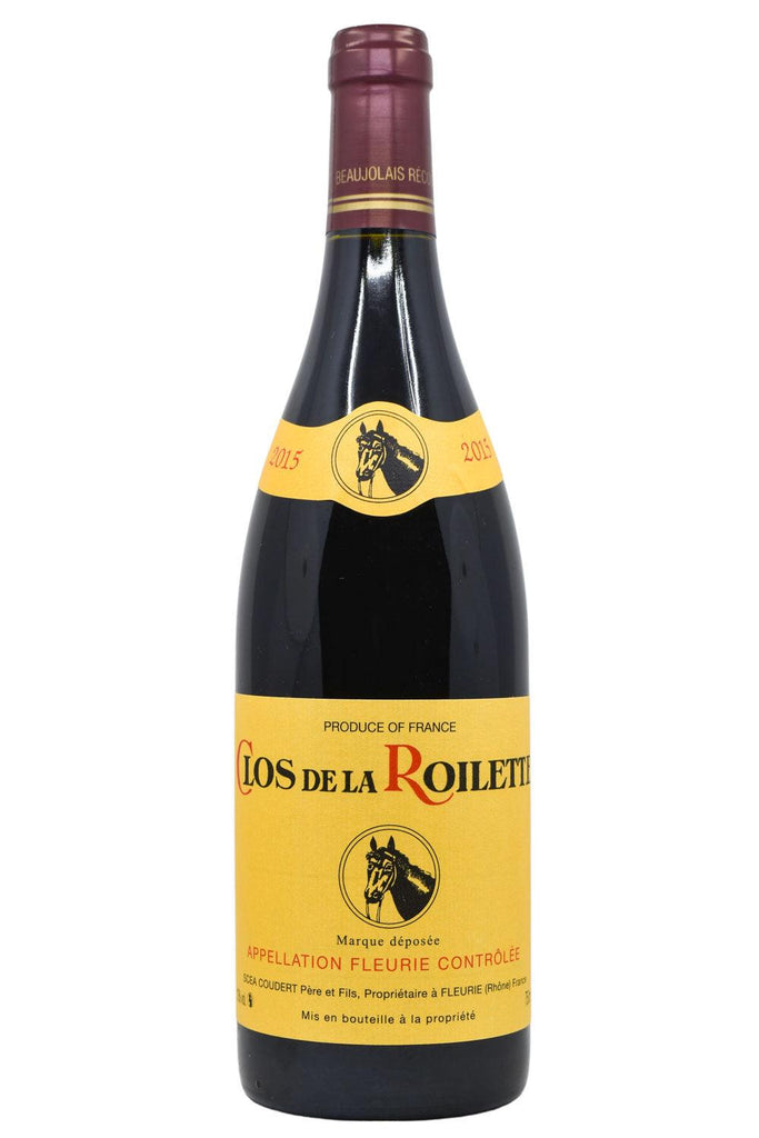 Bottle of Clos de la Roilette Fleurie 2015-Red Wine-Flatiron SF