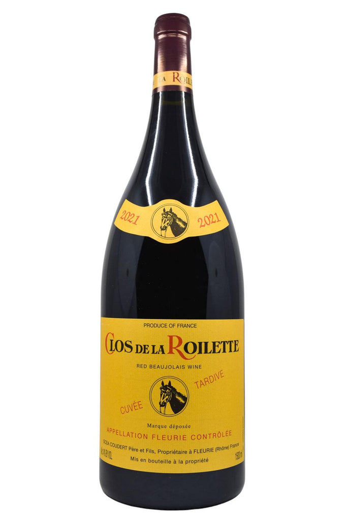 Bottle of Clos de la Roilette Fleurie Cuvee Tardive 2021 (1.5L)-Red Wine-Flatiron SF