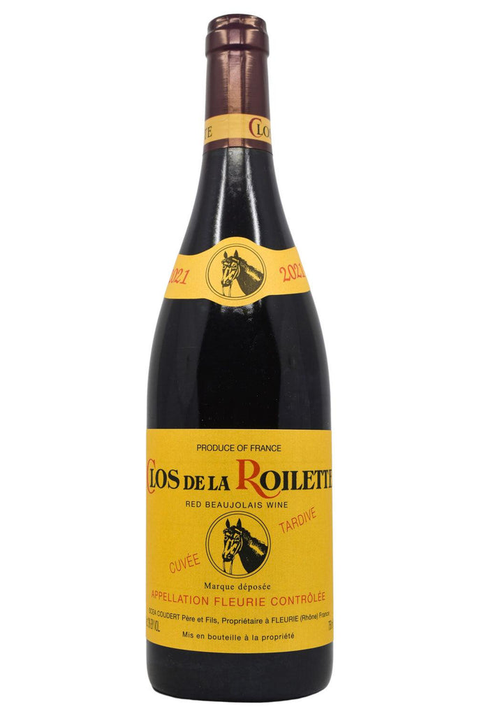 Bottle of Clos de la Roilette Fleurie Cuvee Tardive 2021-Red Wine-Flatiron SF
