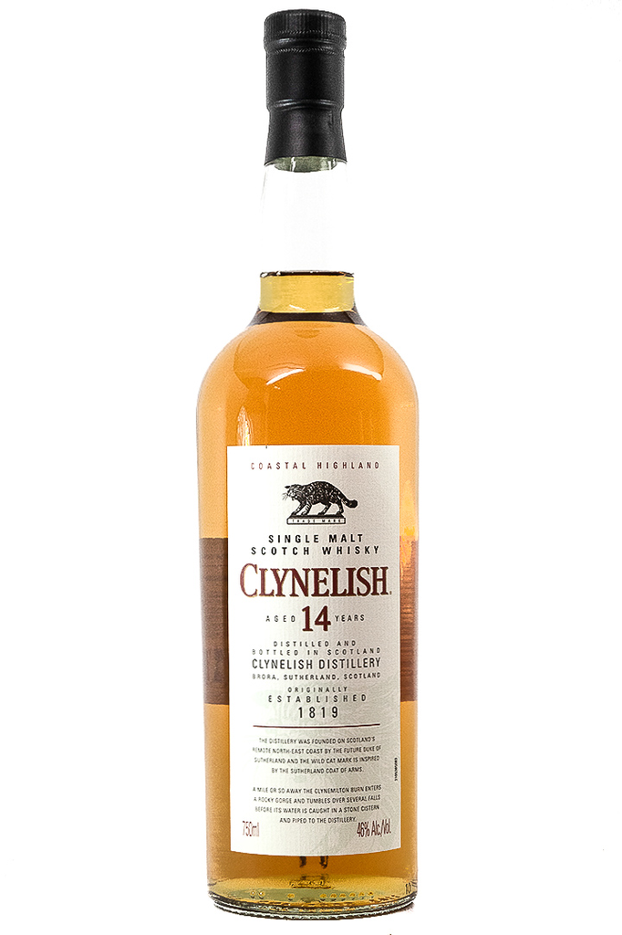 Bottle of Clynelish 14 Years Old Coastal Highland Single Malt Scotch Whisky-Spirits-Flatiron SF
