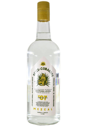 Bottle of Cobardes Mezcal Joven Salmiana (1L)-Spirits-Flatiron SF