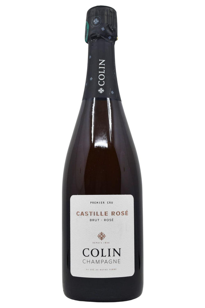 Bottle of Colin Champagne Rose 1er Cru Brut Cuvee Castille NV-Sparkling Wine-Flatiron SF