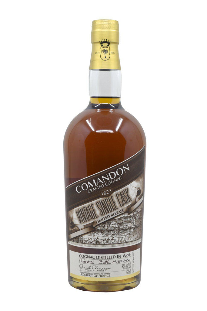 Bottle of Comandon Grande Champagne Single Cask 2007 Cask #30 Cognac-Spirits-Flatiron SF