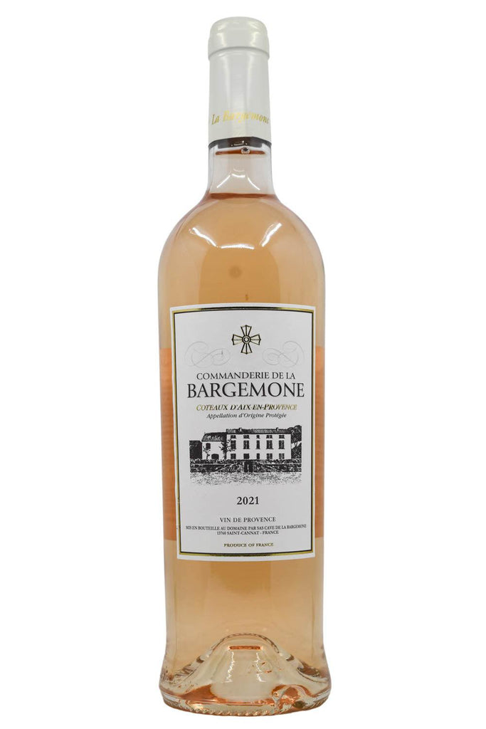 Bottle of Commanderie de la Bargemone Coteaux d'Aix en Provence Rose 2021-Rosé Wine-Flatiron SF
