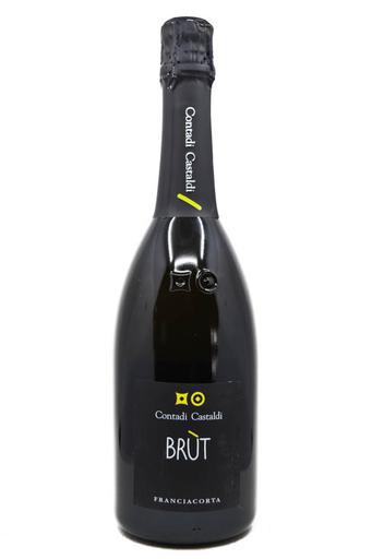 Bottle of Contadi Castaldi Franciacorta Brut NV-Sparkling Wine-Flatiron SF