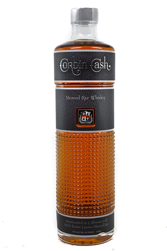 Bottle of Corbin Cash Merced Rye Whiskey-Spirits-Flatiron SF