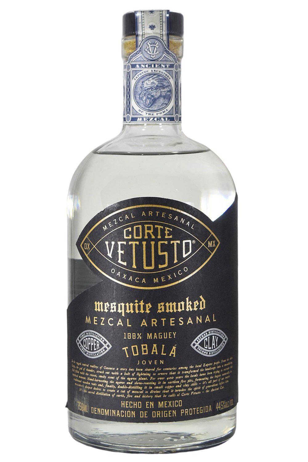 Bottle of Corte Vetusto Mezcal Tobala-Spirits-Flatiron SF