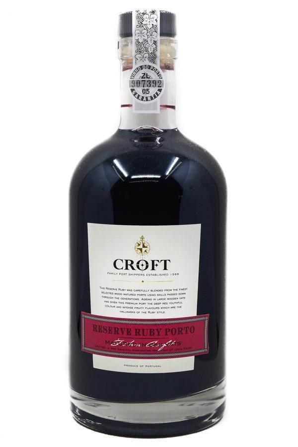 Bottle of Croft Reserve Ruby Porto-Fortified Wine-Flatiron SF