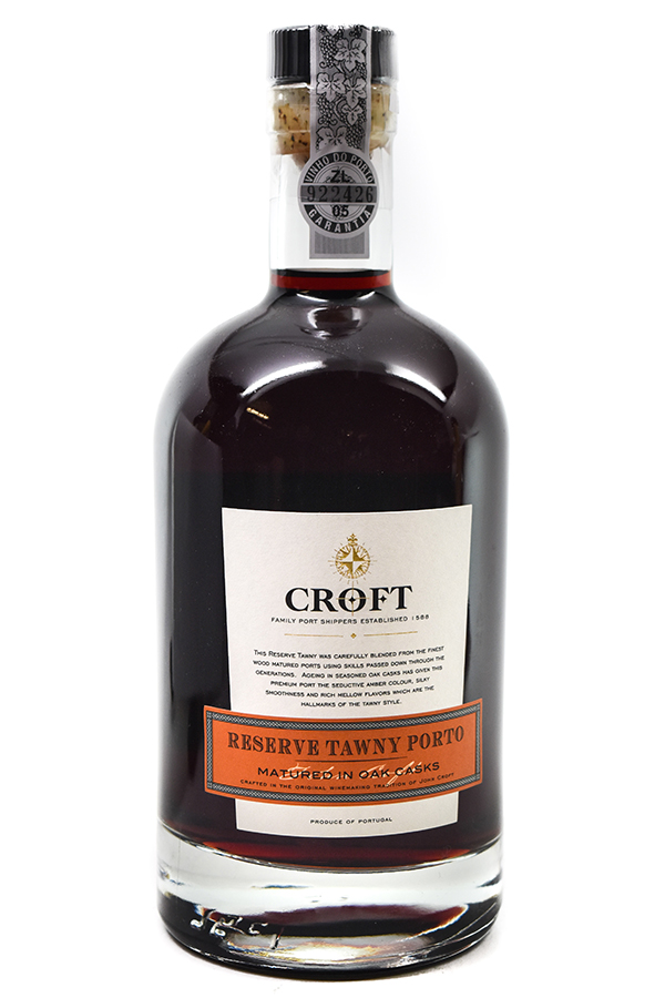 Bottle of Croft Reserve Tawny Porto-Fortified Wine-Flatiron SF