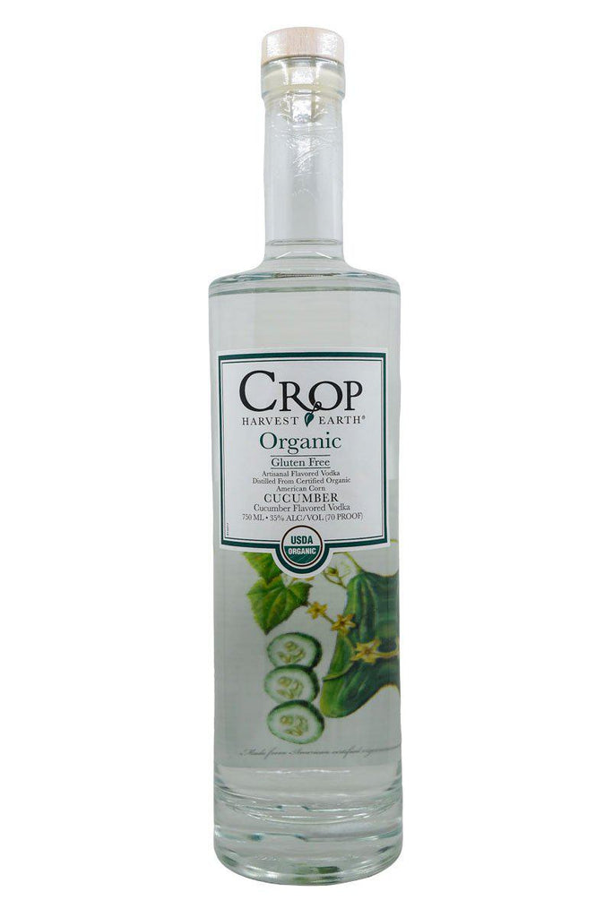 Bottle of Crop Harvest Earth Cucumber Vodka-Spirits-Flatiron SF