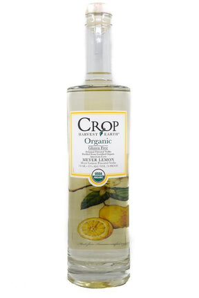 Bottle of Crop Harvest Earth Meyer Lemon Vodka-Spirits-Flatiron SF