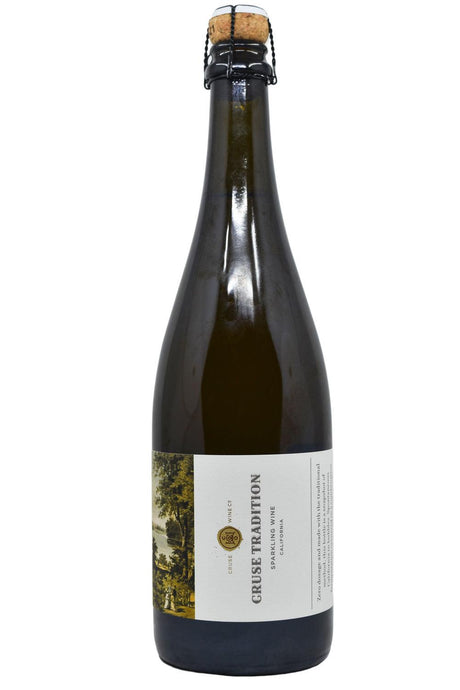 Bottle of Cruse Wine Co. California Sparkling Wine Tradition NV-Sparkling Wine-Flatiron SF