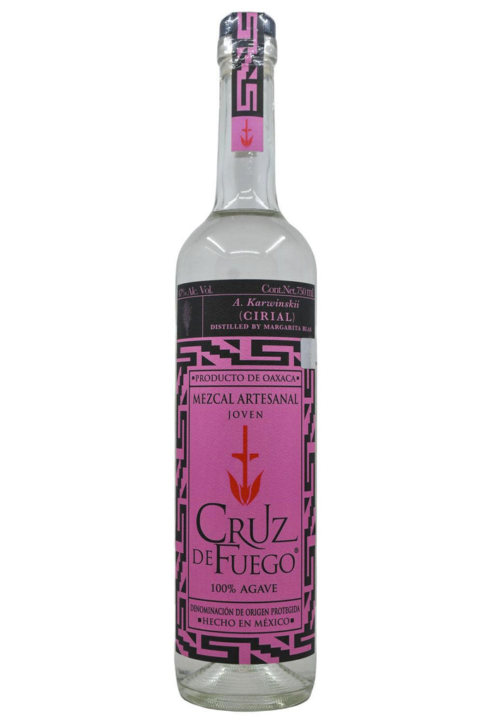 Bottle of Cruz de Fuego Mezcal Cirial-Spirits-Flatiron SF
