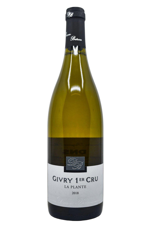Bottle of Danjean-Berthoux Givry 1er Cru Blanc La Plante 2018-White Wine-Flatiron SF