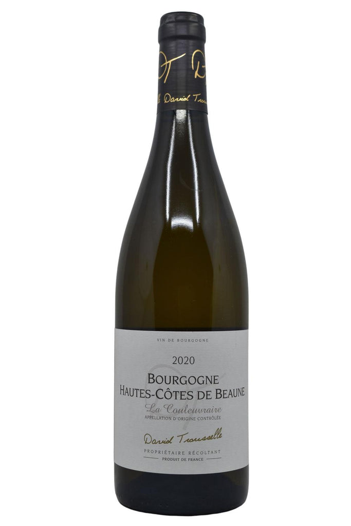 Bottle of David Trousselle Bourgogne Hauts-Cotes de Beaune Blanc La Couleuvraire 2020-White Wine-Flatiron SF