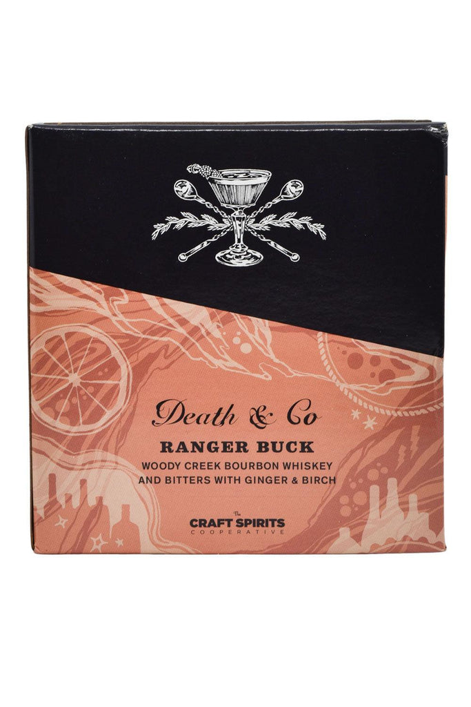 Bottle of Death & Co. Ranger Buck Whiskey Cocktail 4pk-Spirits-Flatiron SF