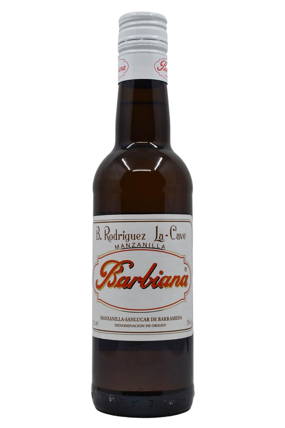 Bottle of Delgado Zuleta Barbiana Manzanilla Sherry (375ml)-Fortified Wine-Flatiron SF