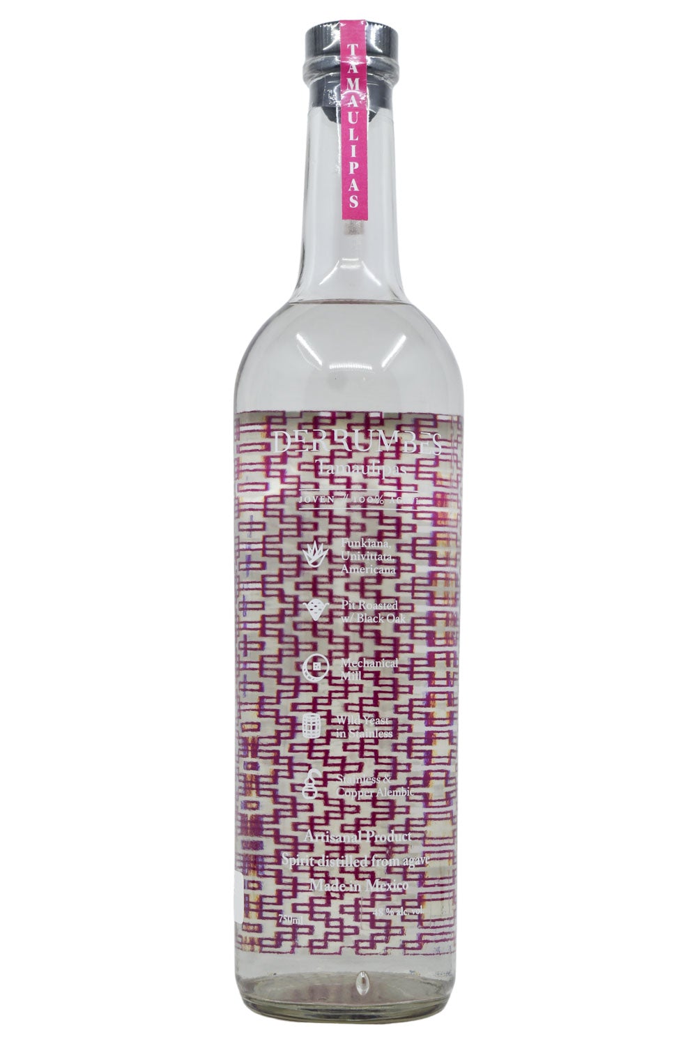 Bottle of Derrumbes Mezcal Tamaulipas-Spirits-Flatiron SF