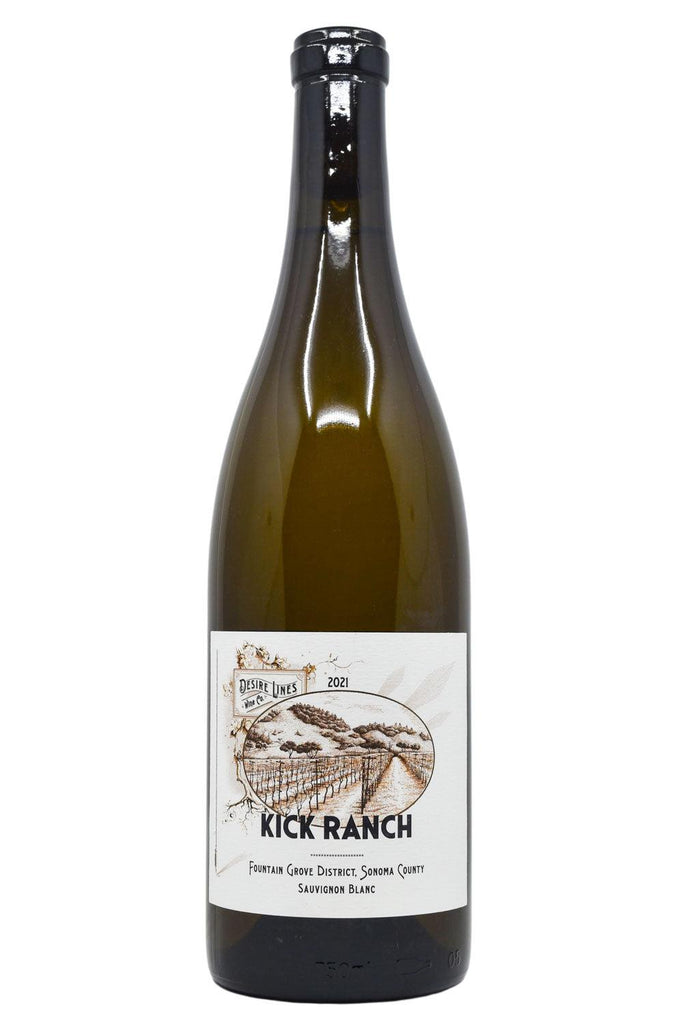 Bottle of Desire Lines Sonoma County Sauvignon Blanc Kick Ranch Vineyard 2021-White Wine-Flatiron SF