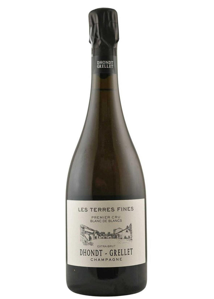 Bottle of Dhondt-Grellet Champagne BdB 1er Cru Extra Brut Les Terres Fines NV-Sparkling Wine-Flatiron SF