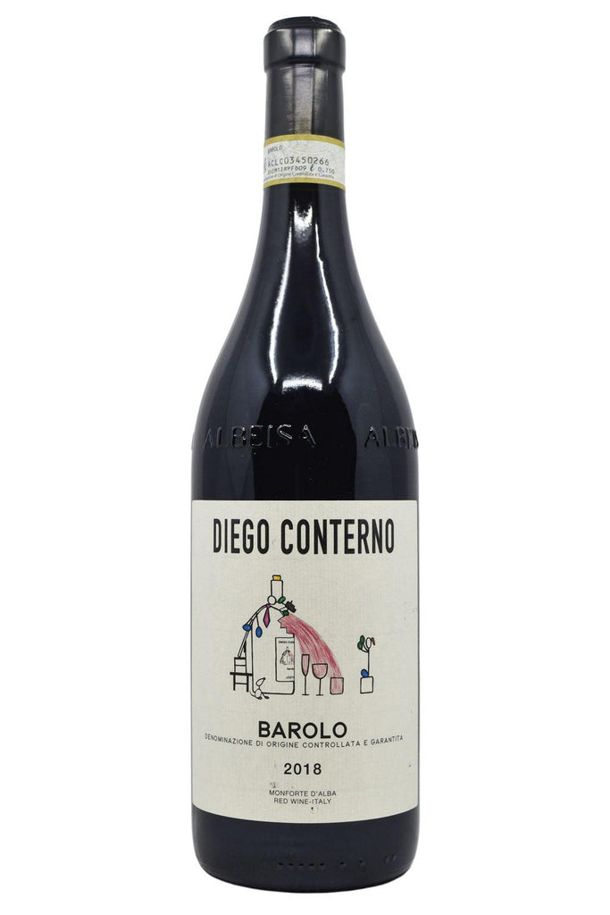 Bottle of Diego Conterno Barolo 2018-Red Wine-Flatiron SF