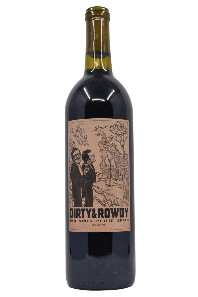Bottle of Dirty & Rowdy Mendocino Old Vine Petite Sirah Fred & Dora's Vnyd 2015-Red Wine-Flatiron SF