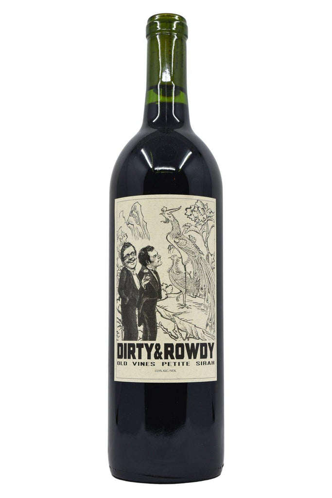 Bottle of Dirty & Rowdy Mendocino Old Vine Petite Sirah Fred & Dora's Vnyd 2016-Red Wine-Flatiron SF
