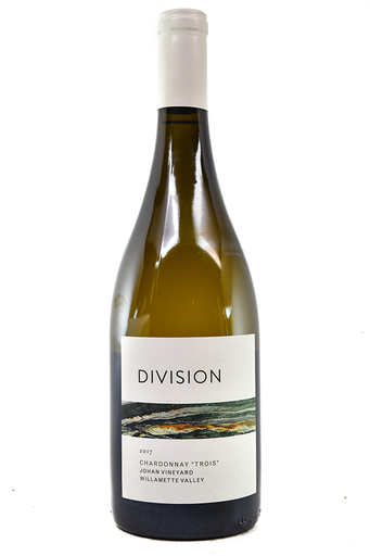 Bottle of Division Wine Co. Chardonnay Trois Johan Vineyard 2017-White Wine-Flatiron SF
