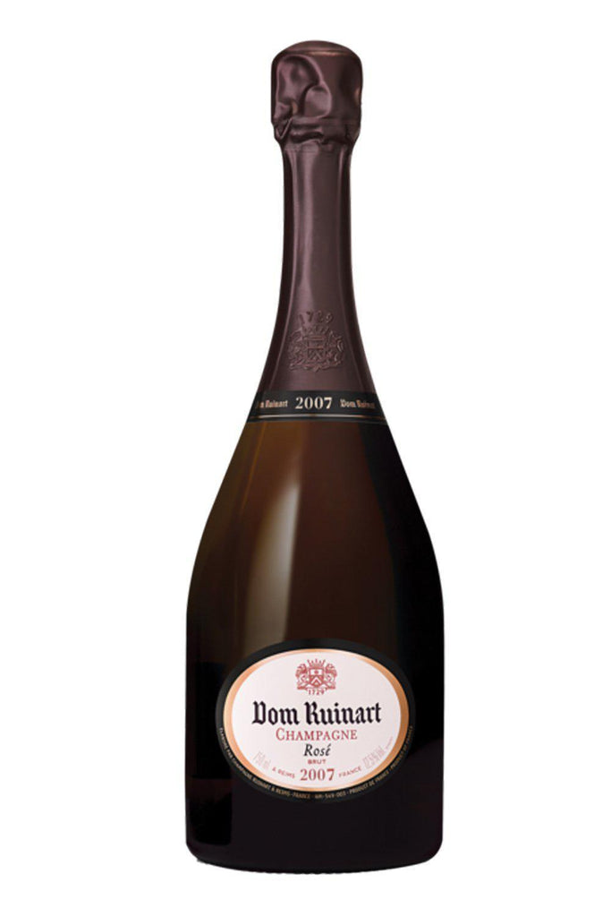 Bottle of Dom Ruinart Champagne Rose Brut Millesime 2007-Sparkling Wine-Flatiron SF