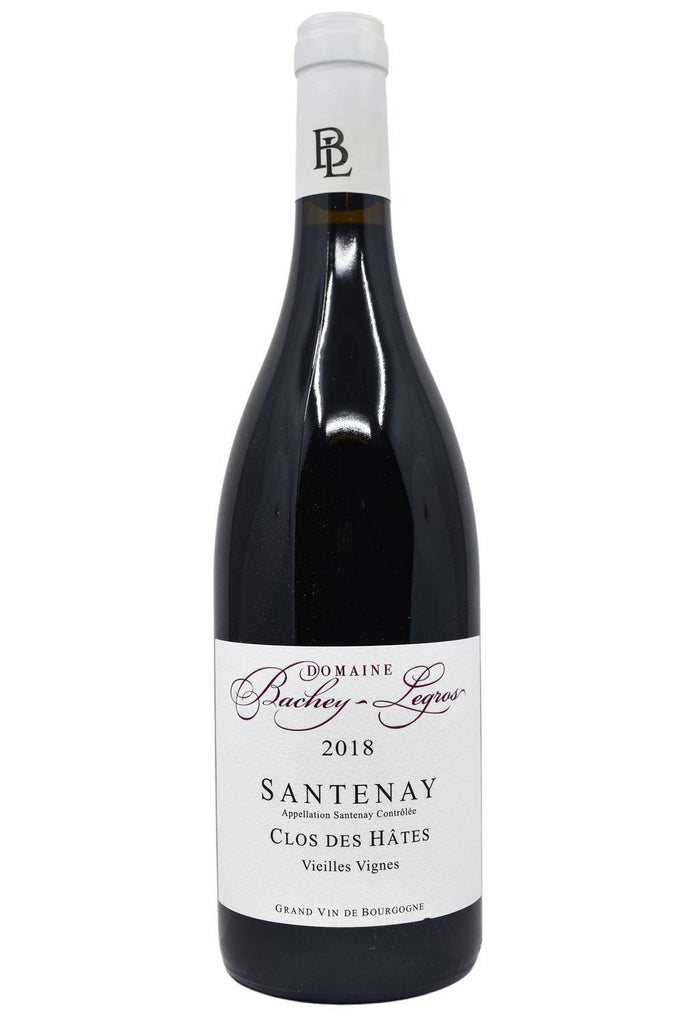 Bottle of Domaine Bachey-Legros Santenay Clos des Hates 2018-Red Wine-Flatiron SF