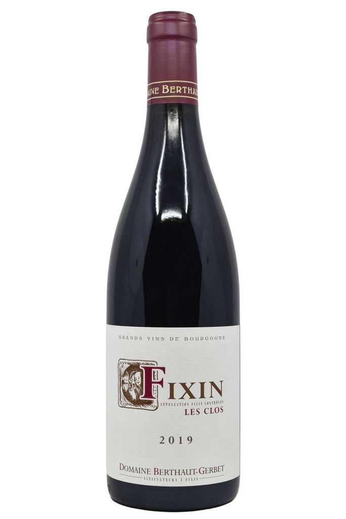Bottle of Domaine Berthaut-Gerbet Fixin Rouge Les Clos 2019-Red Wine-Flatiron SF