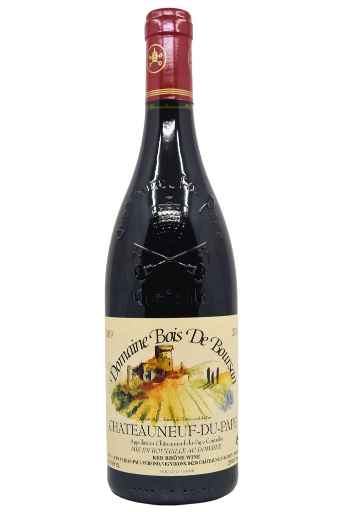 Bottle of Domaine Bois de Boursan Chateauneuf-du-Pape Tradition 2019-Red Wine-Flatiron SF
