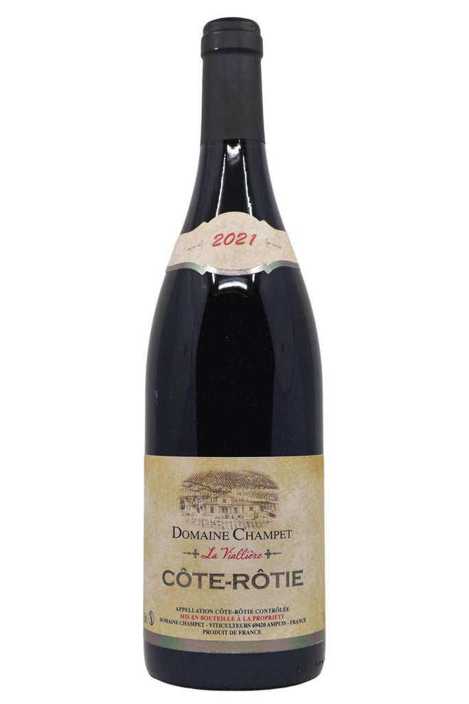 Bottle of Domaine Champet Cote-Rotie La Vialliere 2021-Red Wine-Flatiron SF