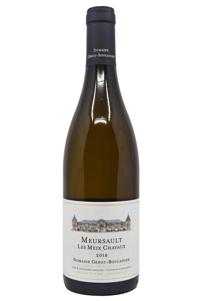 Bottle of Domaine Genot-Boulanger Meursault Les Meix Chavaux 2018-White Wine-Flatiron SF