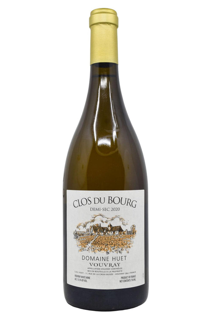 Bottle of Domaine Huet Vouvray Clos du Bourg Demi-Sec 2020-White Wine-Flatiron SF