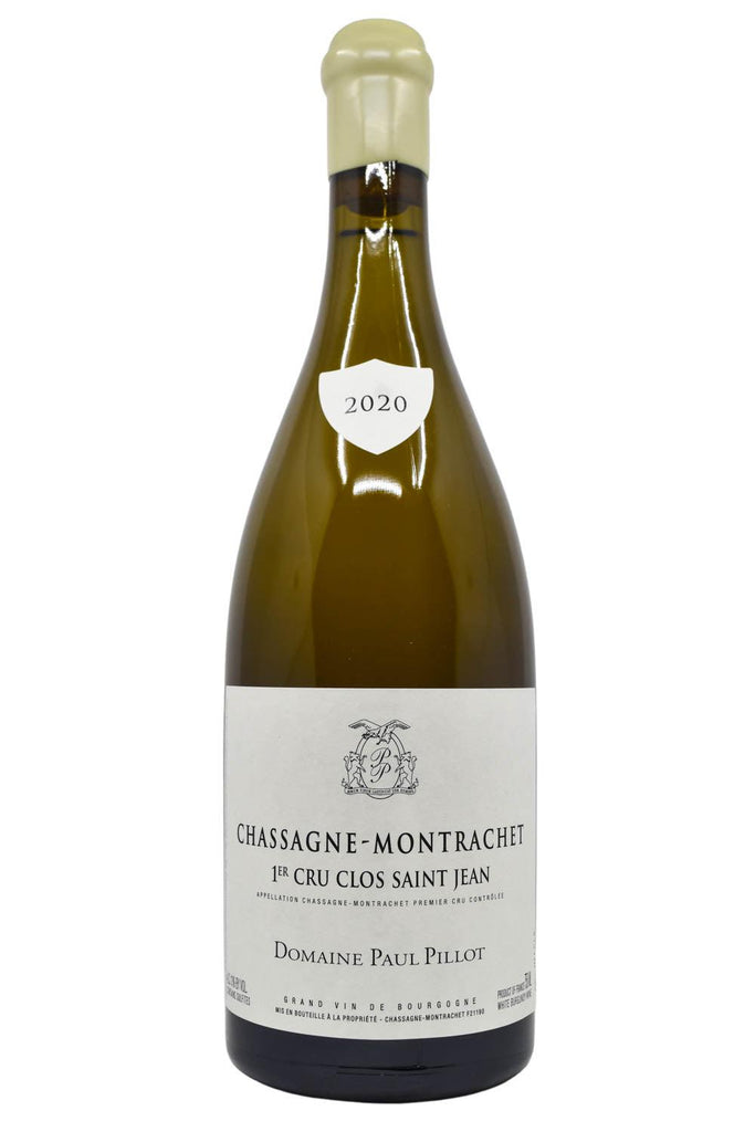 Bottle of Domaine Paul Pillot Chassagne-Montrachet 1er Cru Blanc Clos Saint Jean 2020-White Wine-Flatiron SF