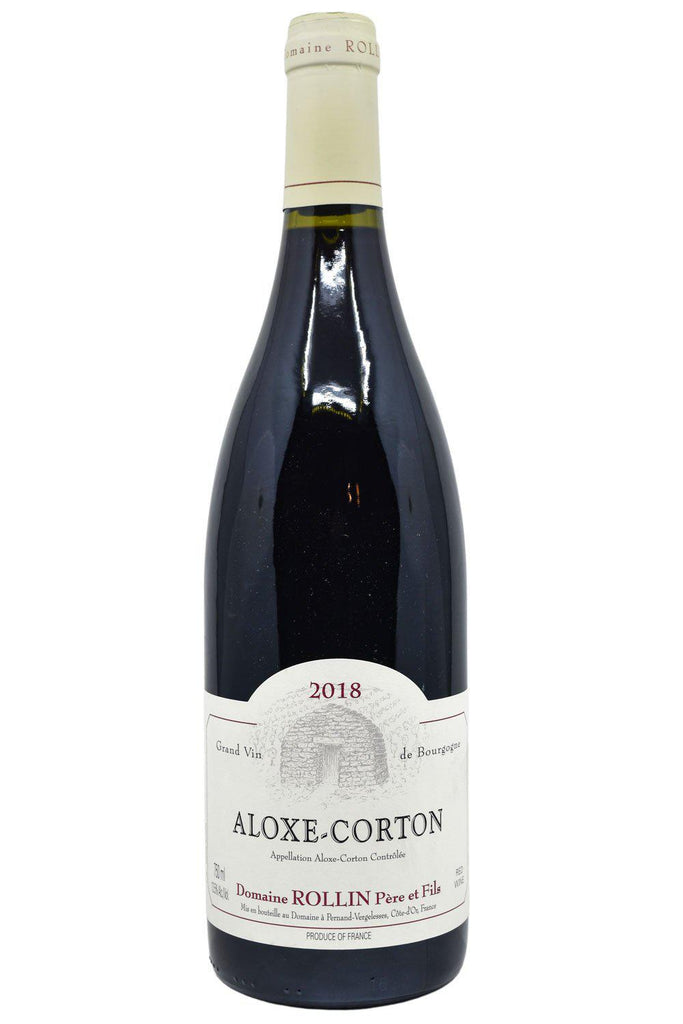 Bottle of Domaine Rollin Aloxe Corton 2018-Red Wine-Flatiron SF