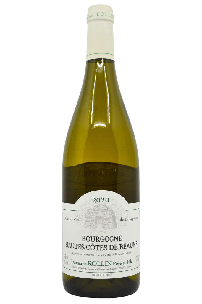 Bottle of Domaine Rollin Bourgogne Hautes Cotes de Beaune Blanc 2020-White Wine-Flatiron SF