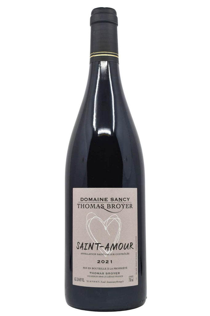 Bottle of Domaine Sancy (Thomas Broyer) Saint Amour 2021-Red Wine-Flatiron SF
