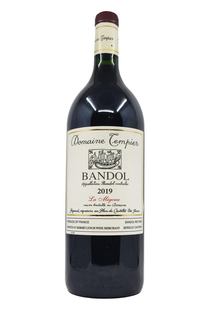 Bottle of Domaine Tempier Bandol Rouge La Migoua 2019 (1.5L)-Red Wine-Flatiron SF