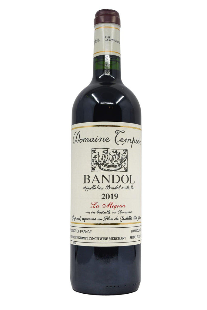 Bottle of Domaine Tempier Bandol Rouge La Migoua 2019-Red Wine-Flatiron SF