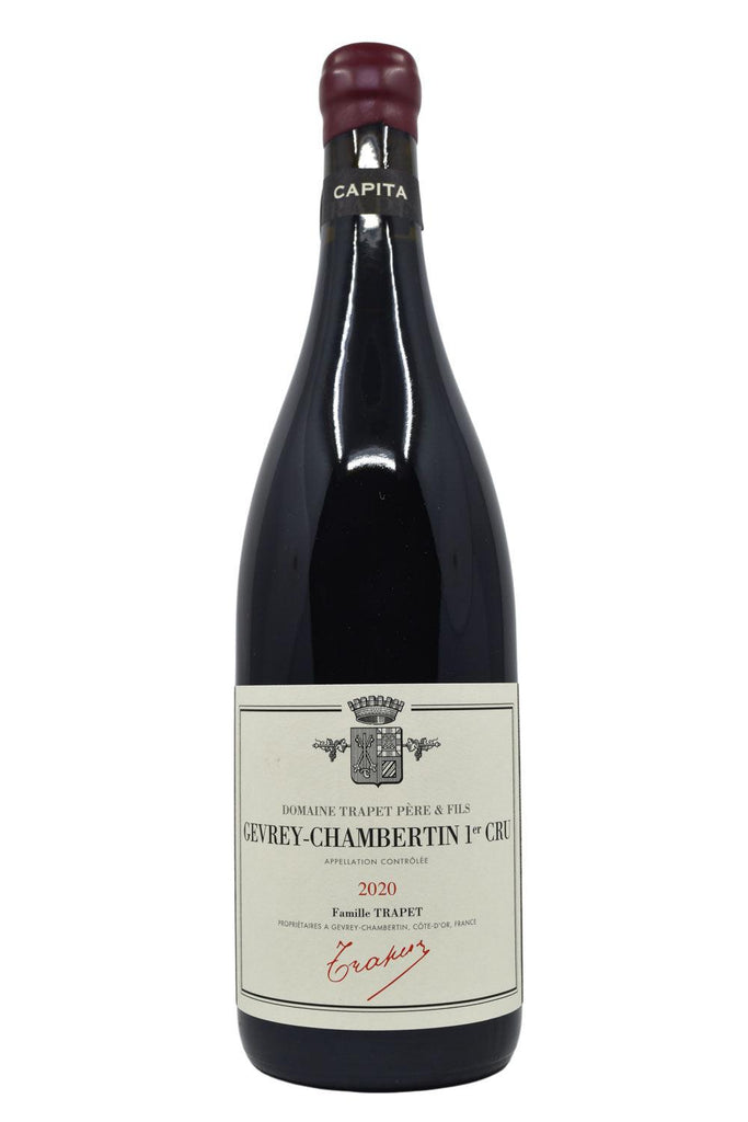 Bottle of Domaine Trapet Pere et Fils Gevrey-Chambertin 1er Cru Capita 2020-Red Wine-Flatiron SF