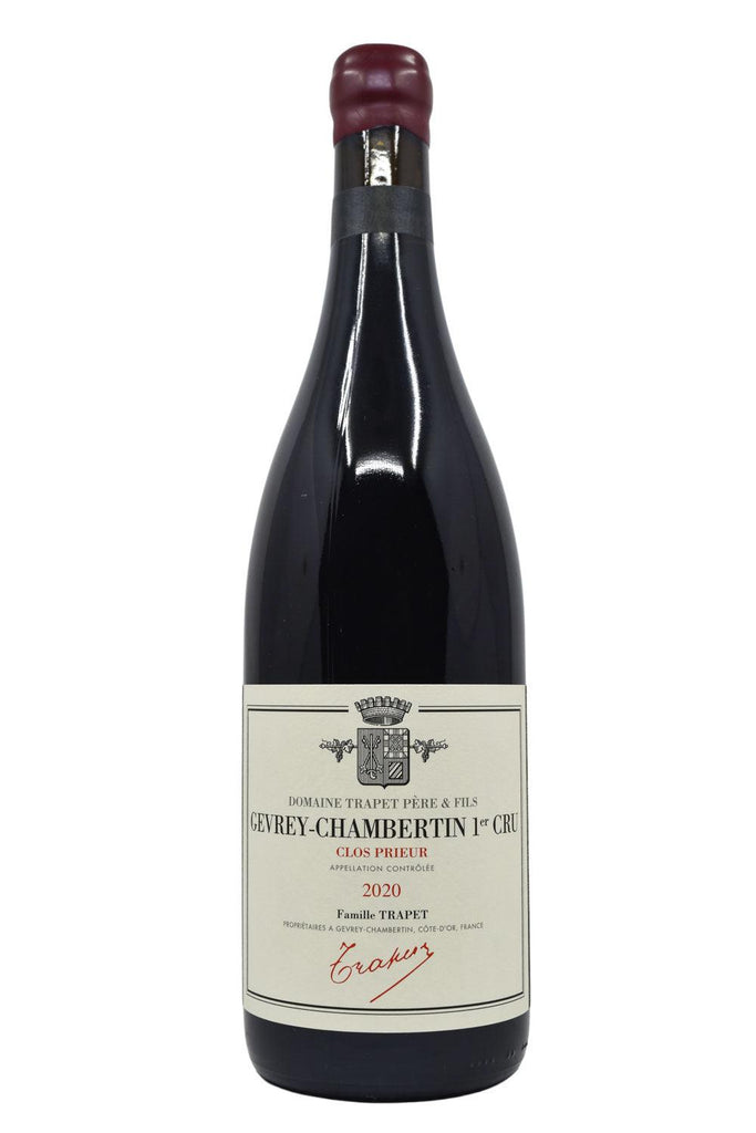 Bottle of Domaine Trapet Pere et Fils Gevrey-Chambertin 1er Cru Clos Prieur 2020-Red Wine-Flatiron SF