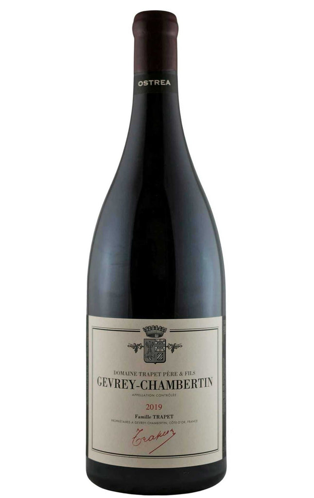 Bottle of Domaine Trapet Pere et Fils Gevrey-Chambertin Ostrea 2019 (1.5L)-Red Wine-Flatiron SF